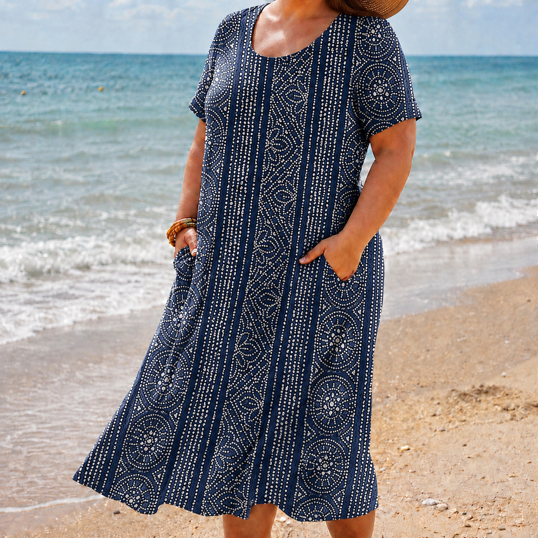 Floriane - Dames Pocket Jurk