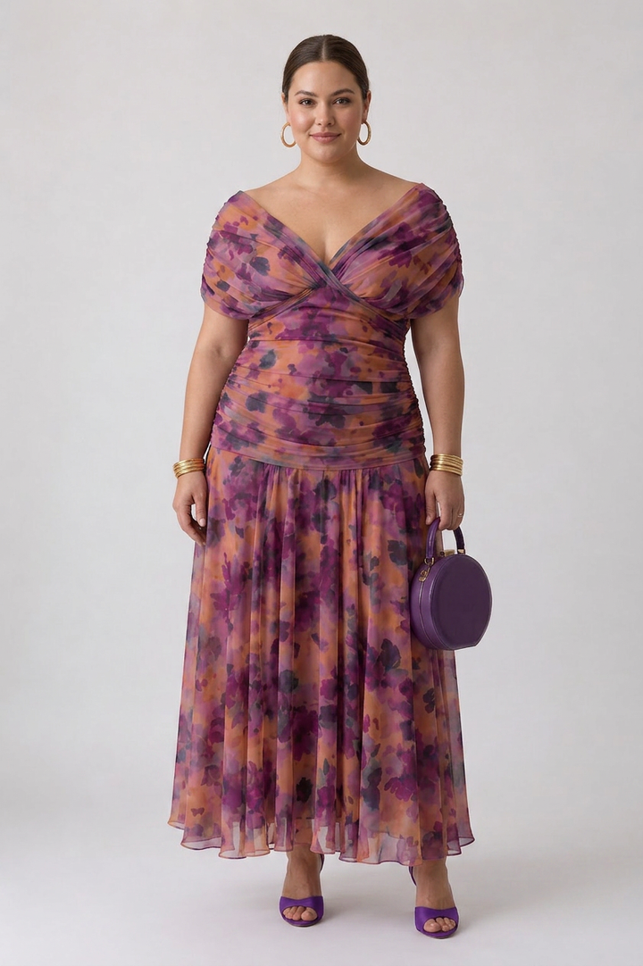 Stella &amp; Grace™ | Flow Midi Jurk