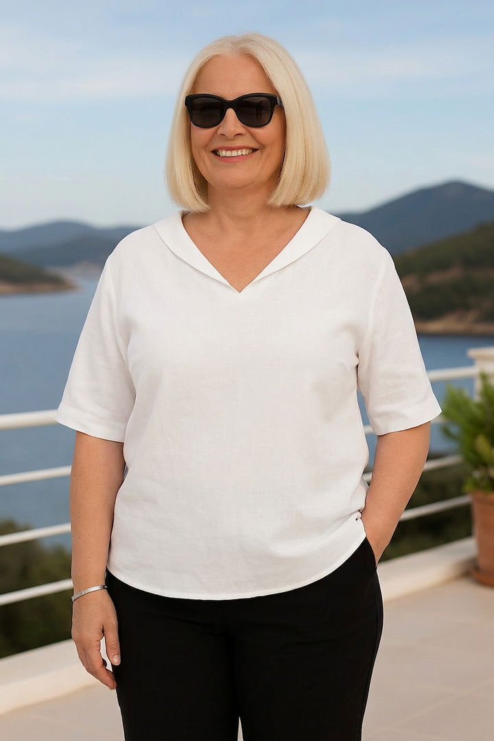 Bria | Flatterende Blouse
