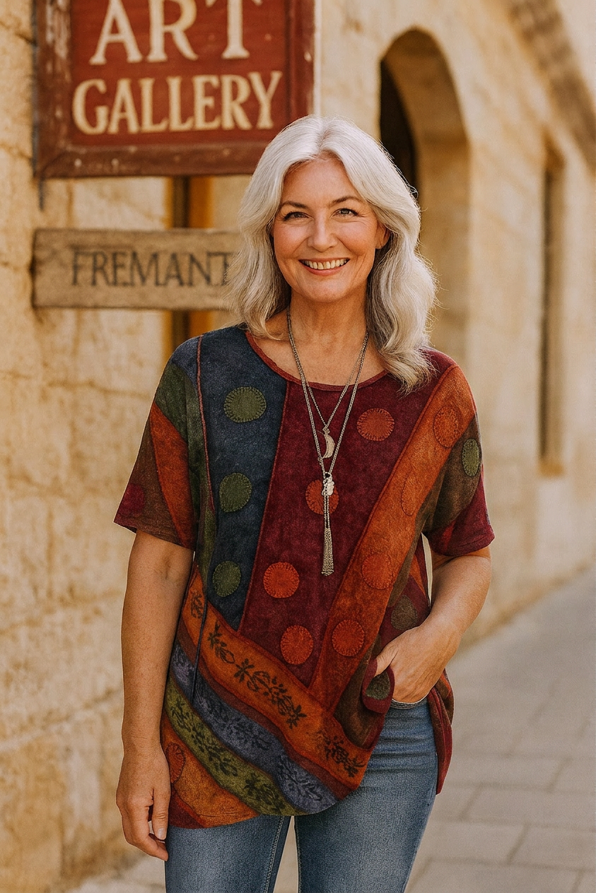 Seraphina | Artistieke Top