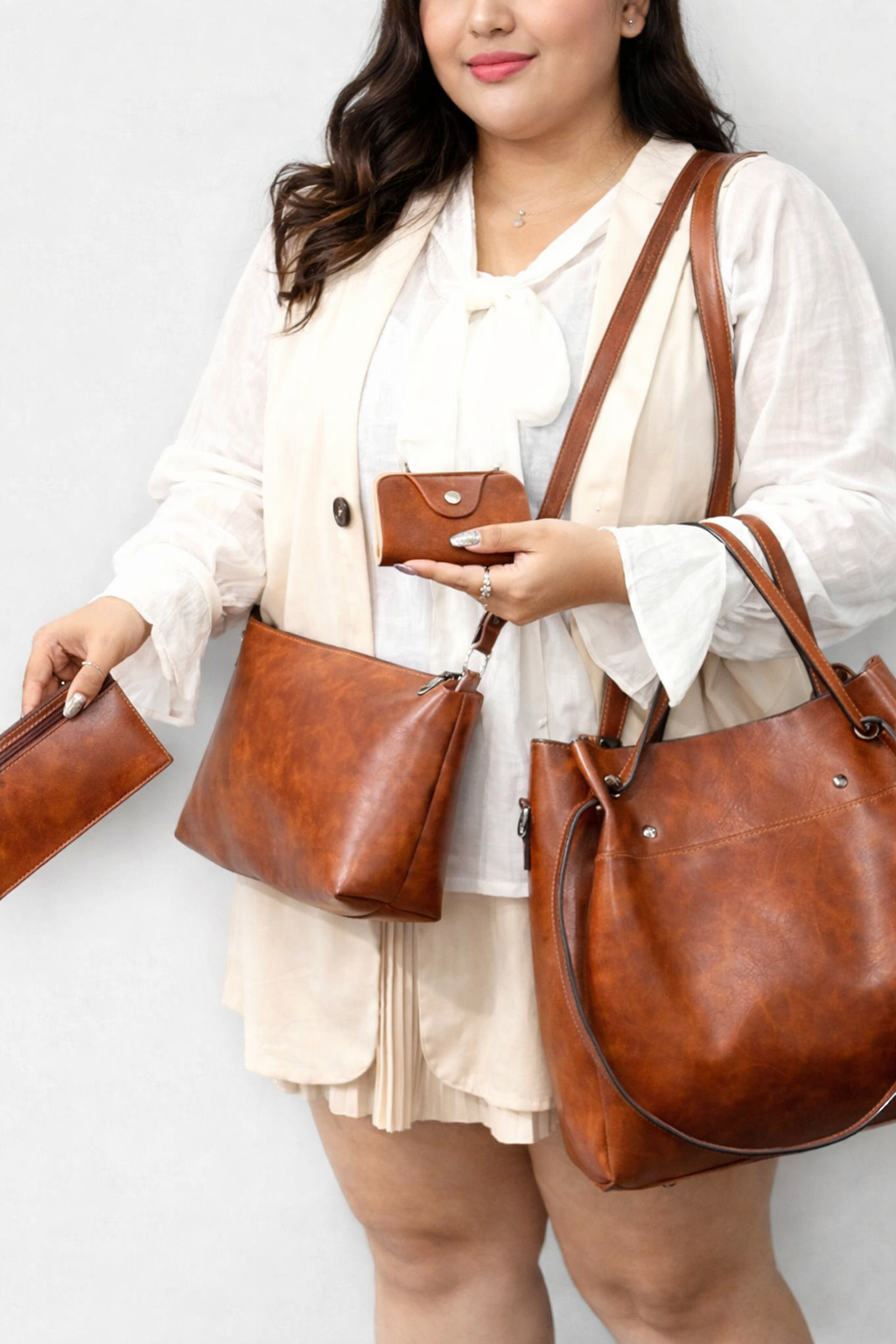 Persephone - 4-delige Vintage Tas Set