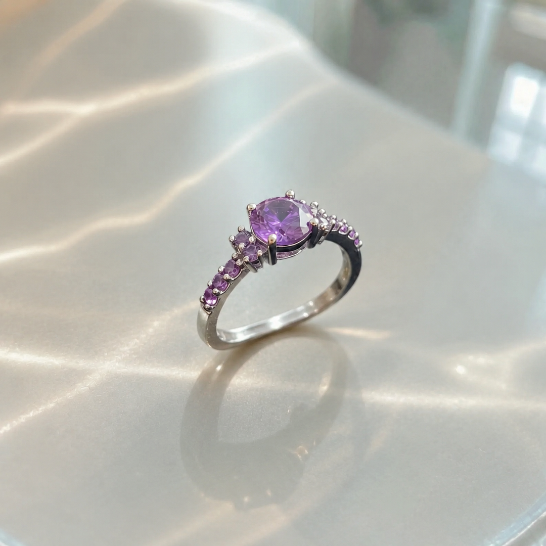 Rosanna Virelyn Ring | Wit Goud