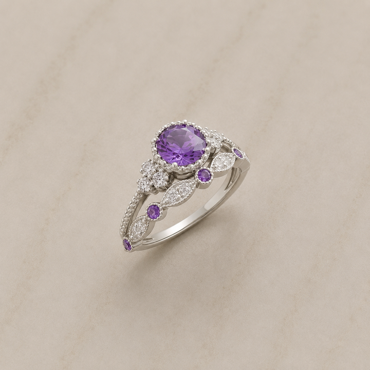 Junia Kroon Ring Set | Wit Goud