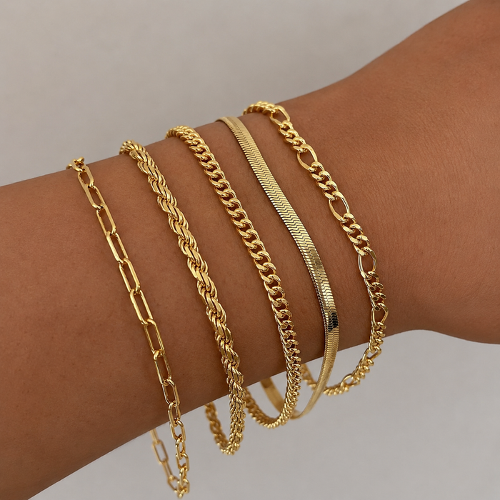 Tabitha Renner Armband Set | Goud