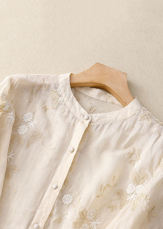 Anouk | Chic Blouse met Bloemaccenten