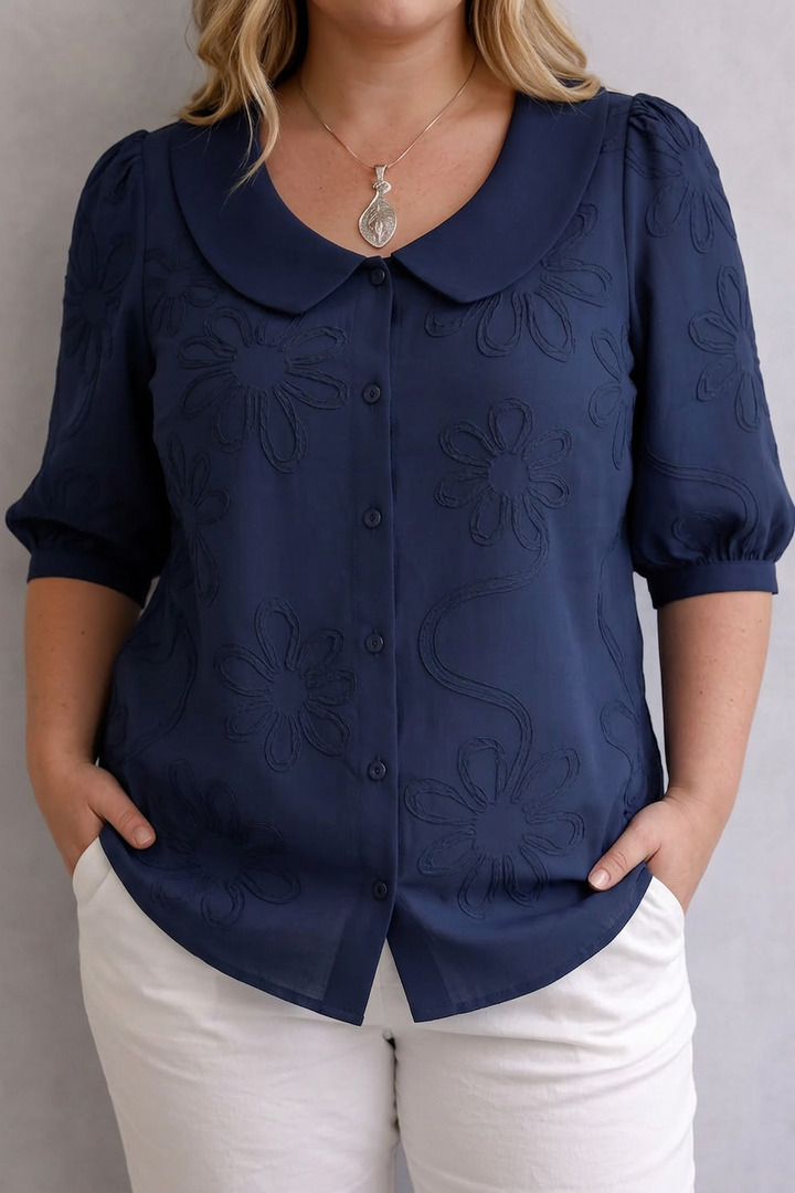 Wren | Bloes met Bloemenprint