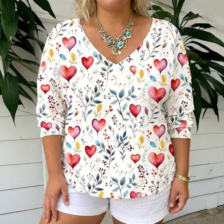 Casual Hartprint T-Shirt