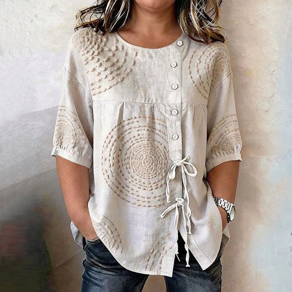 Iona | Vintage Casual Blouse