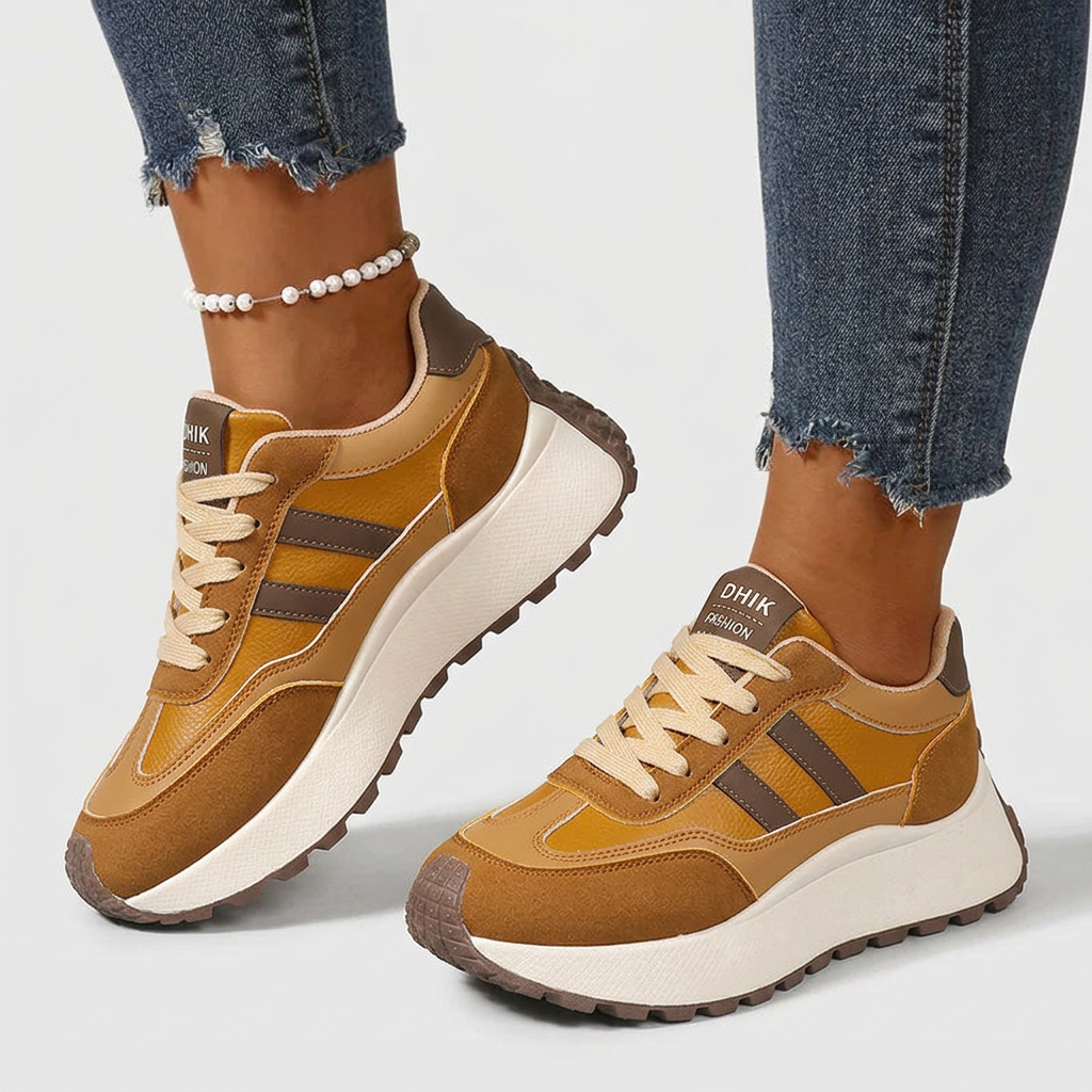 Elara | Retro Platform Sneakers