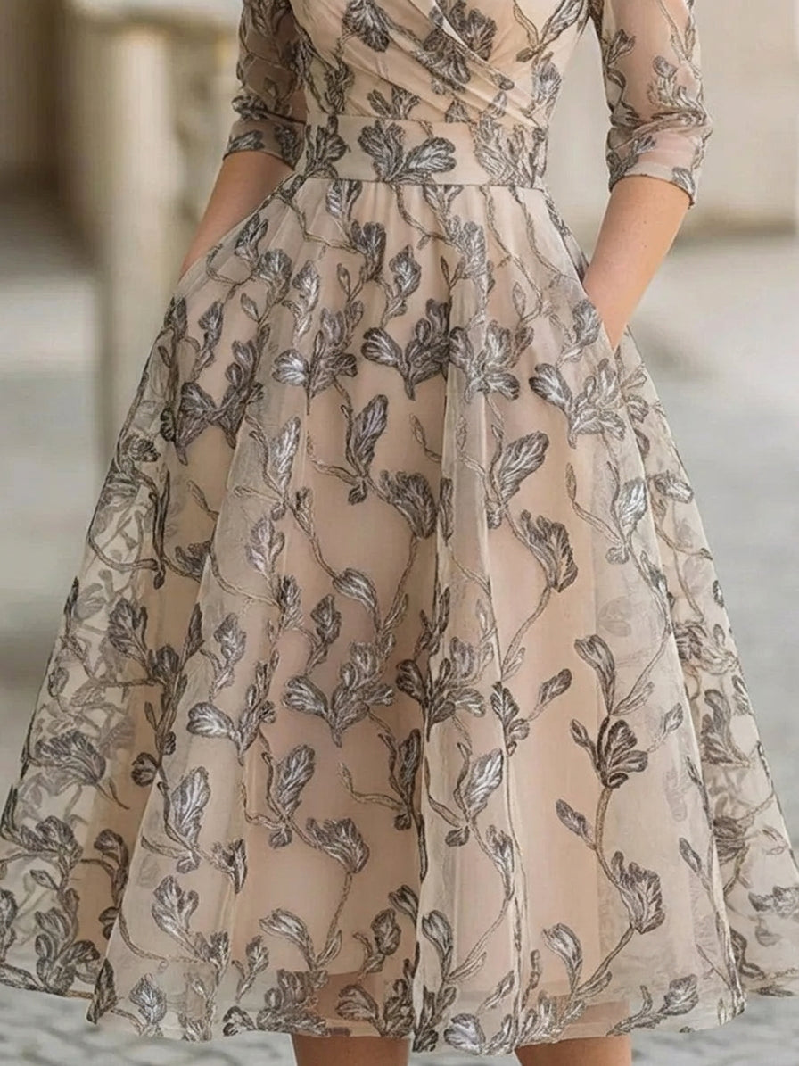 Demi - Klassiek Elegante Jurk