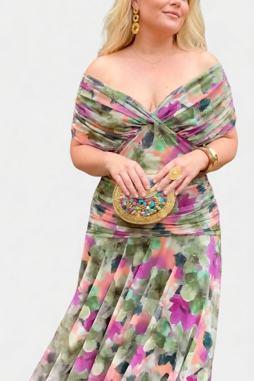 Laisa | Maxi Bloemenjurk