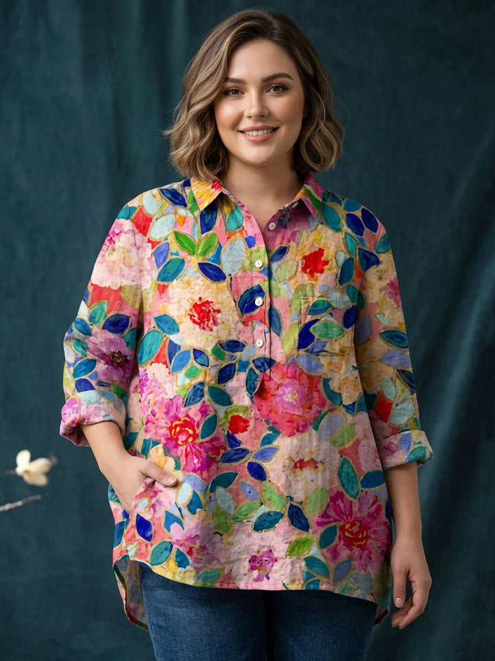 Bria | Bloemenblouse