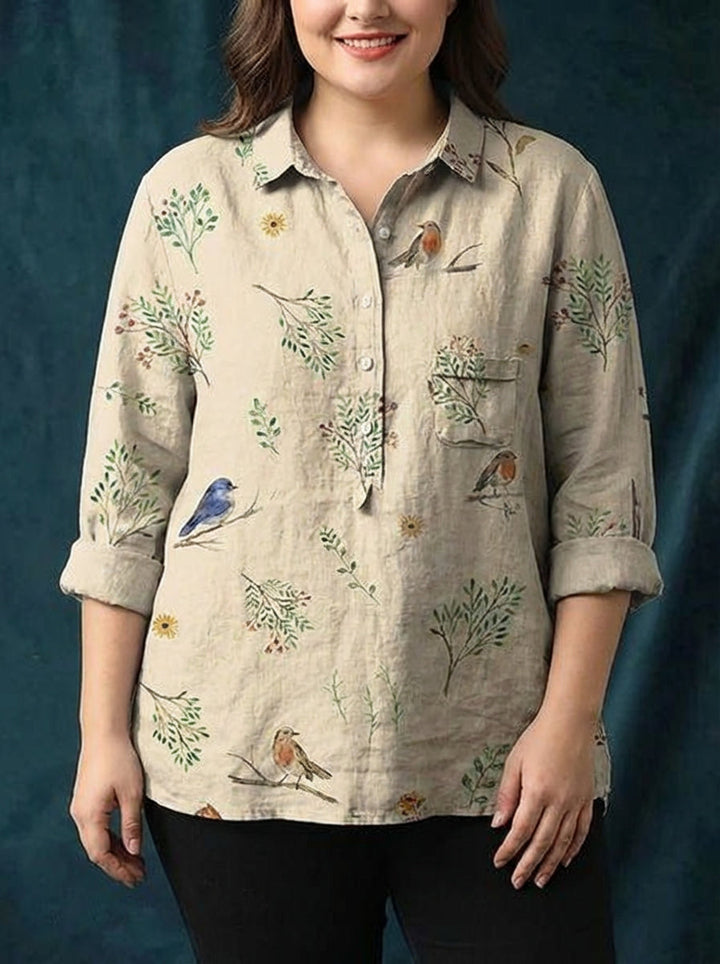 Bria | Bloemenblouse