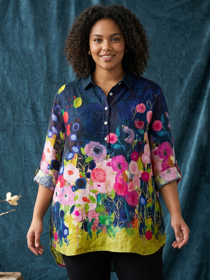 Bria | Bloemenblouse