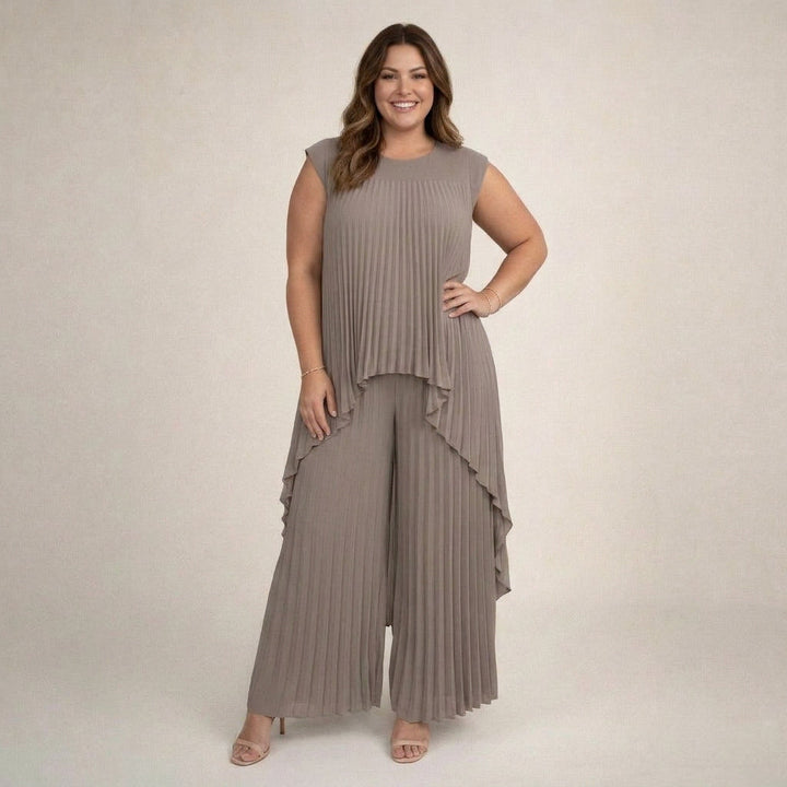Aisha | Elegante Plissé Set