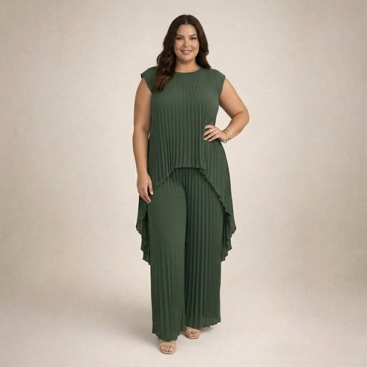 Aisha | Elegante Plissé Set