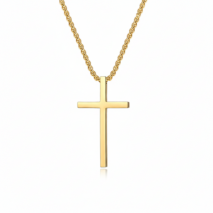 Romy Cross Necklace | Goud