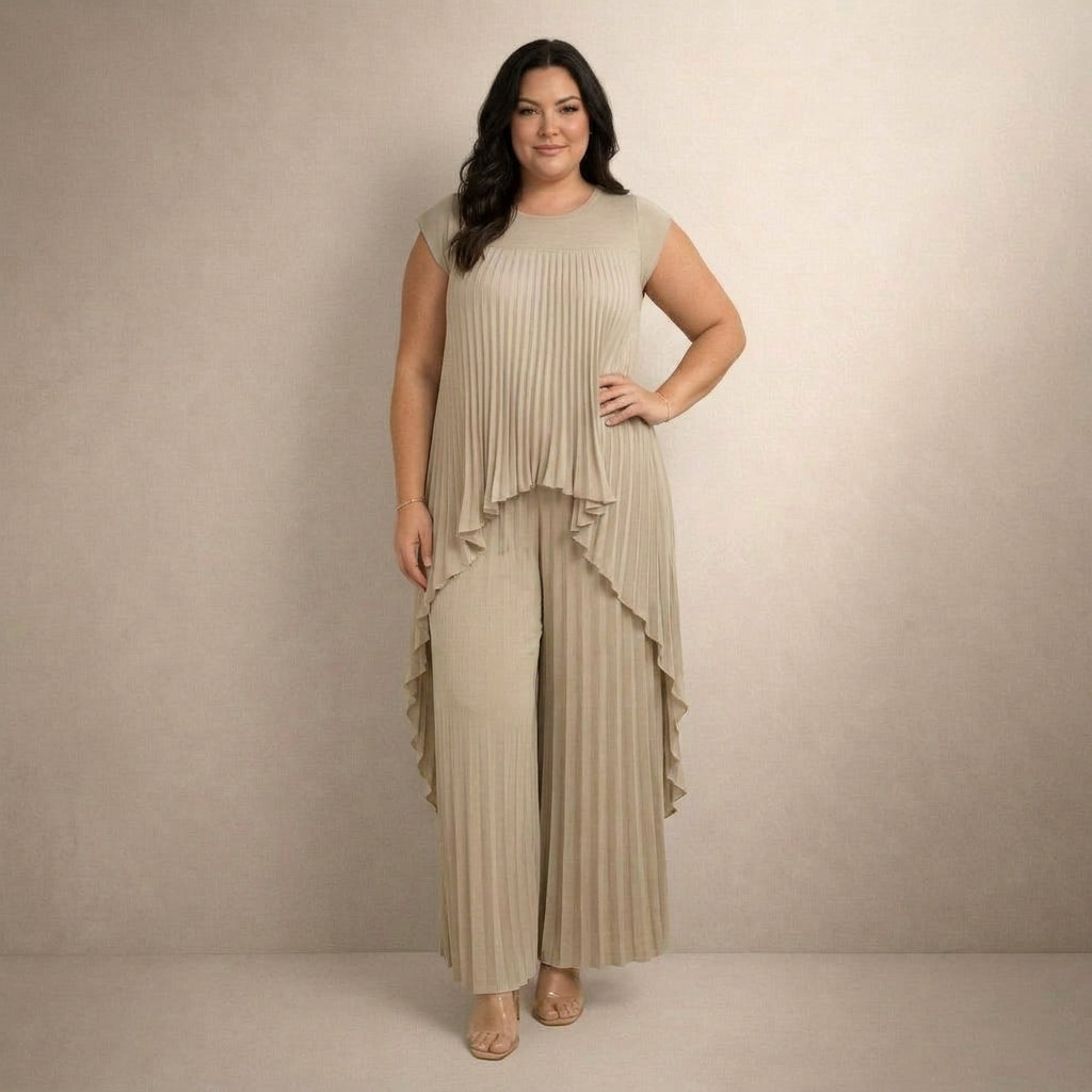 Aisha | Elegante Plissé Set