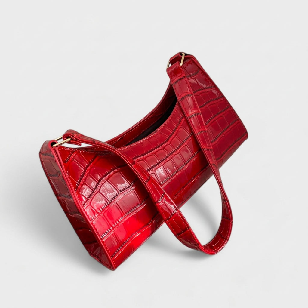 Lara - Glanzende Leren Tas