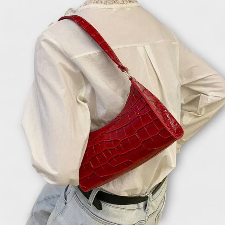 Lara - Glanzende Leren Tas