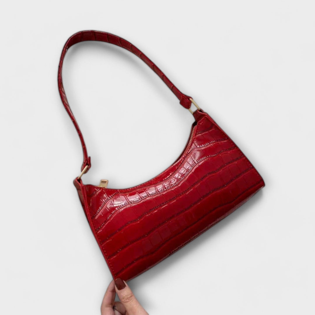Lara - Glanzende Leren Tas