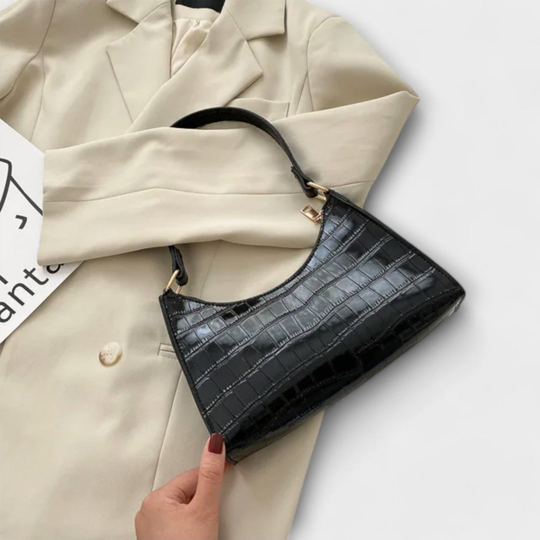 Lara - Glanzende Leren Tas