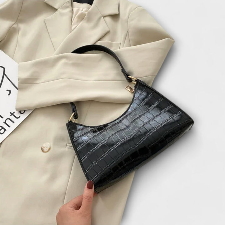 Lara - Glanzende Leren Tas