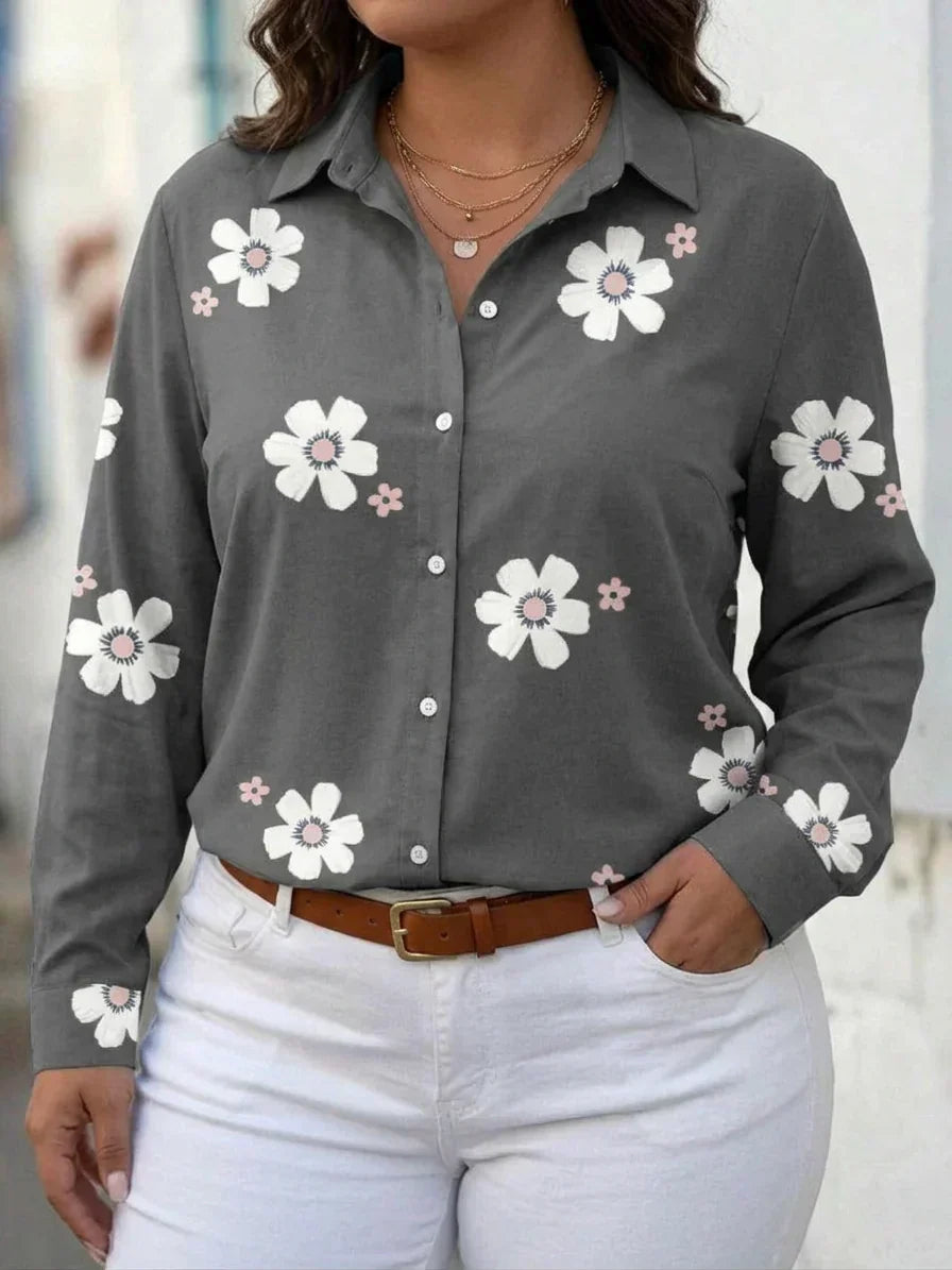 Mali | Bloemenprint Blouse