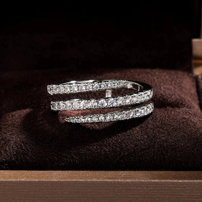Cosima Sassetti Ring | Wit Goud
