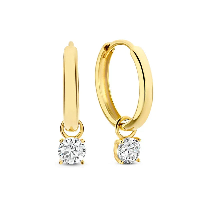 Persephone de Lune Steen Oorbellen Set | Goud