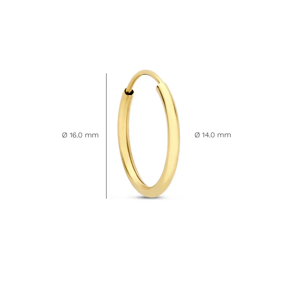 Thea Sorel Oorbellen | Goud