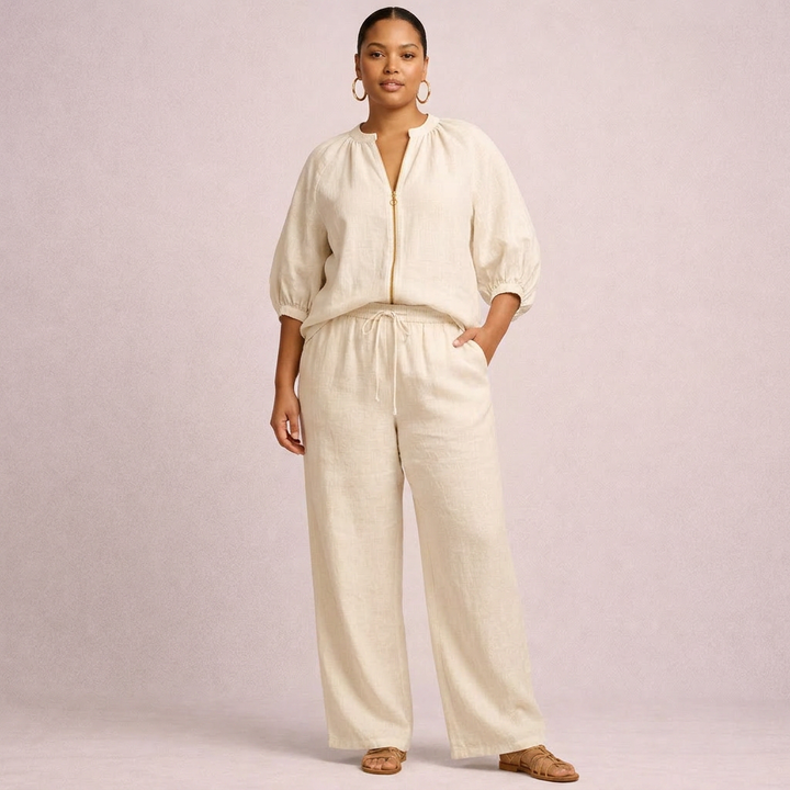 Paloma | Casual Set met Rits