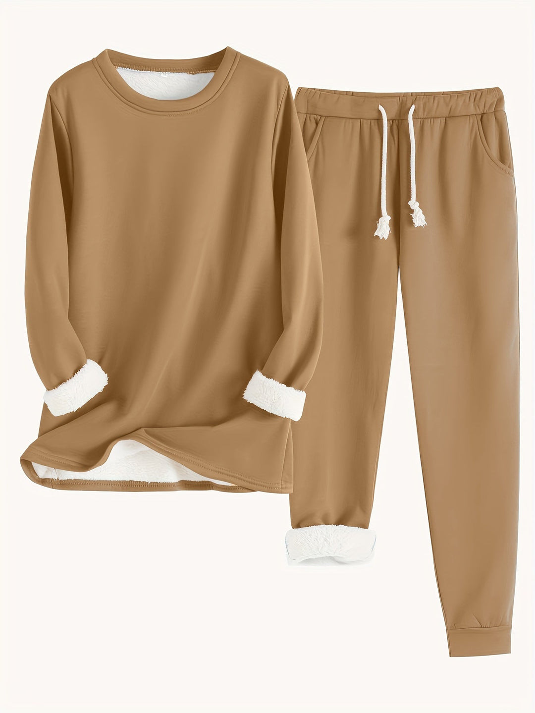 Hailey | Comfortabele Fleece-gevoerde Set