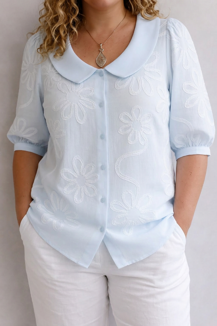 Wynne | Bloemenblouse