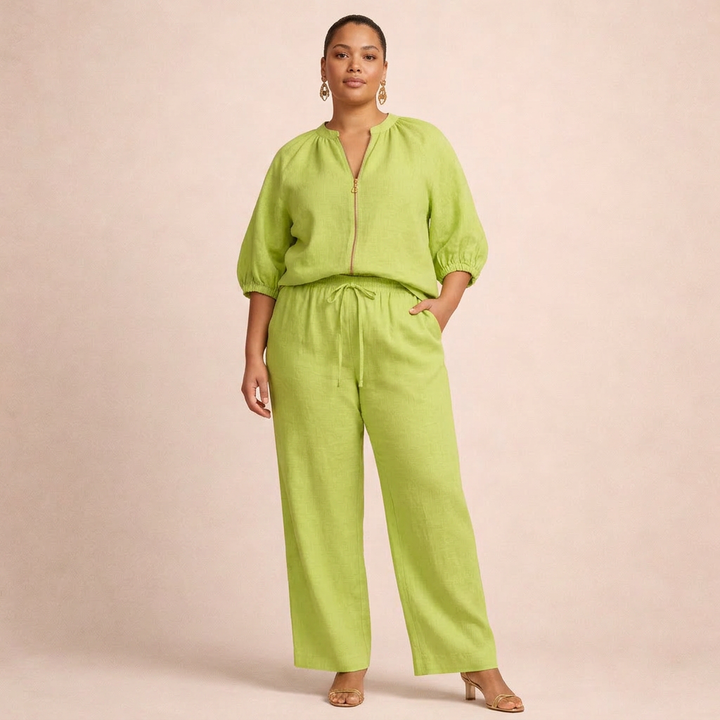 Paloma | Casual Set met Rits