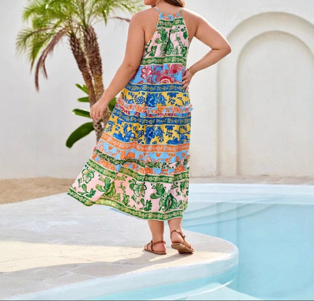 Adeline | Coastal Breeze Jurk