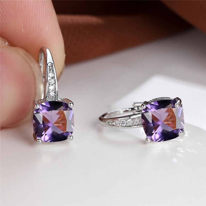 Amity Stone Hoepel Oorbellen | Goud
