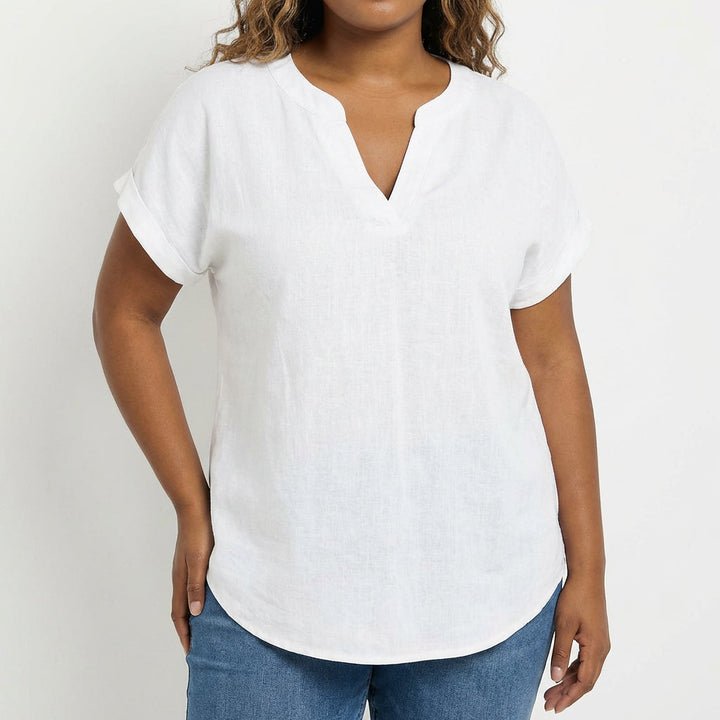 Vienne | Ontspannen V-hals Blouse