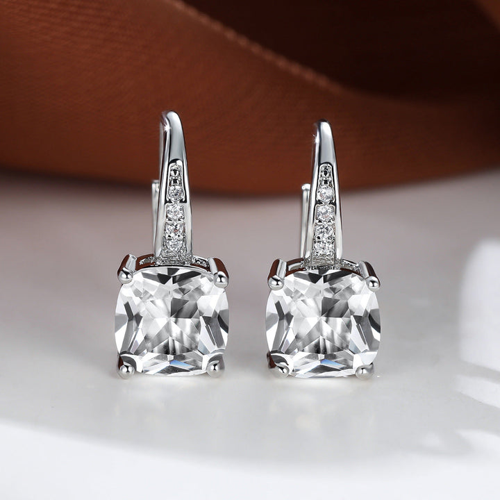 Amity Stone Hoepel Oorbellen | Goud