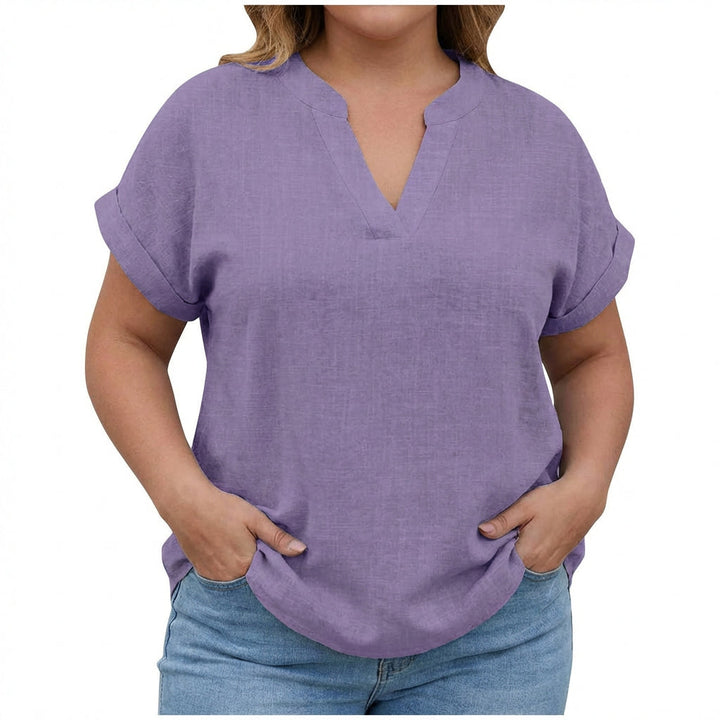 Vienne | Ontspannen V-hals Blouse