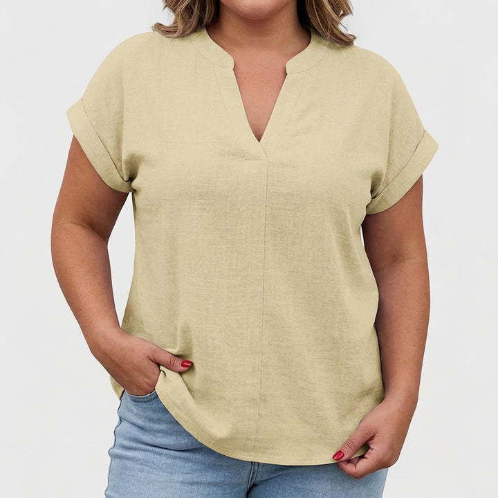 Ysolde | Comfortabele V-hals Blouse