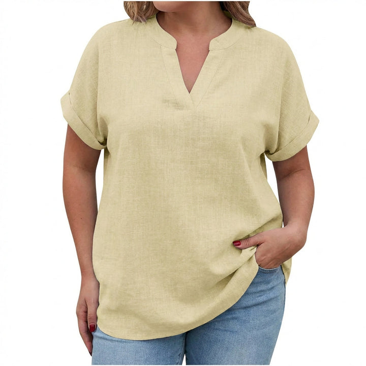 Vienne | Ontspannen V-hals Blouse