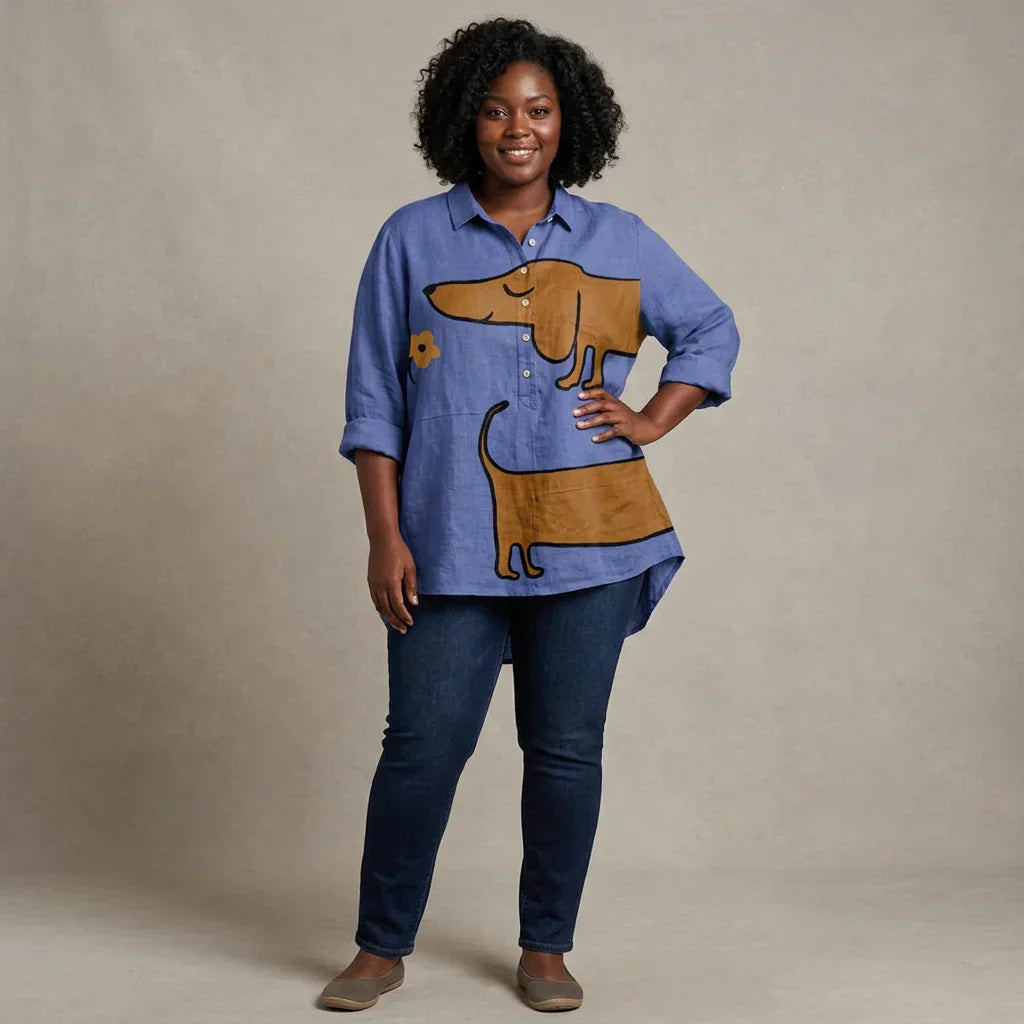 Yara | Artistieke Blouse