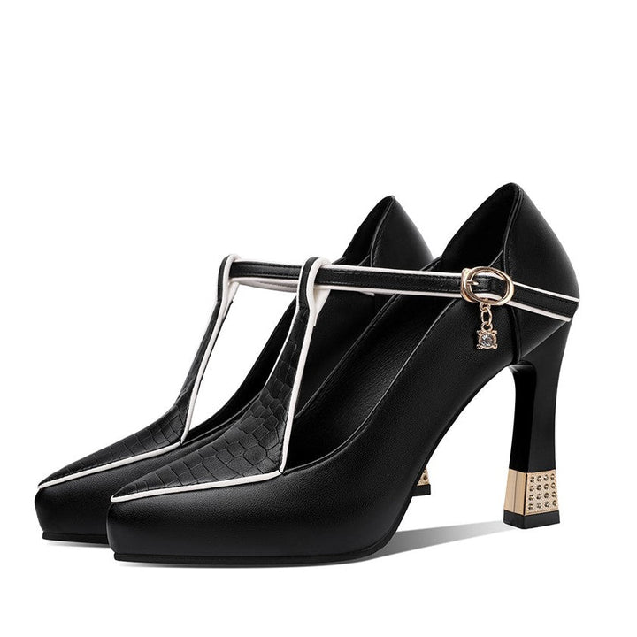 Monroe – T-Bar Sieraden Pumps
