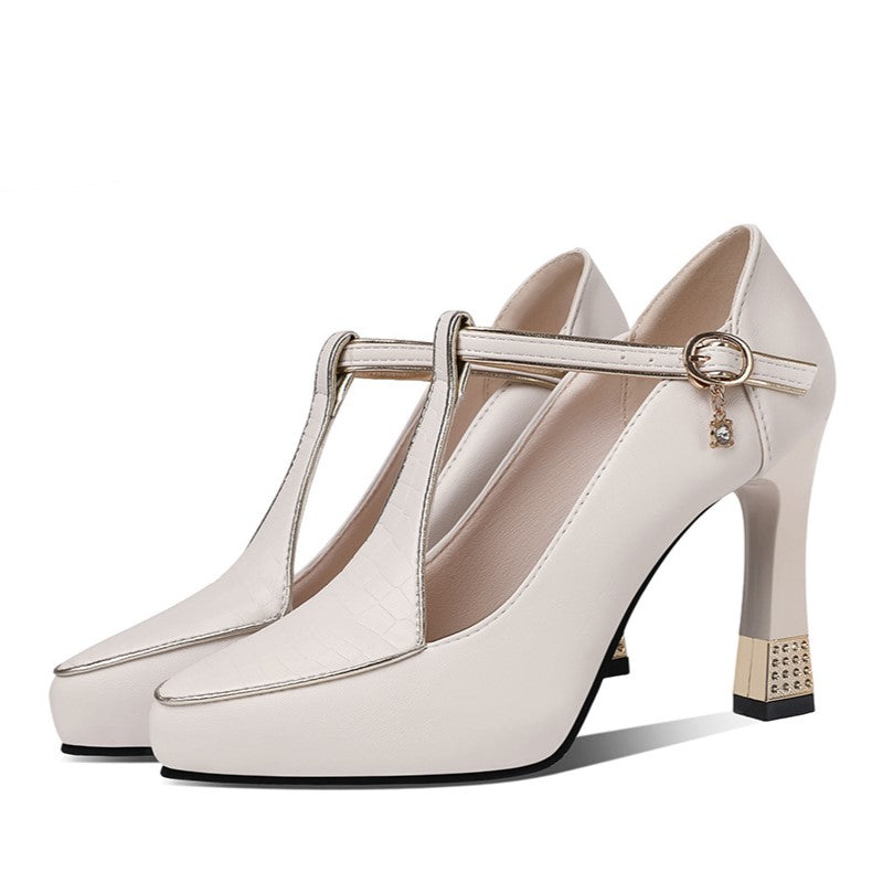 Monroe – T-Bar Sieraden Pumps