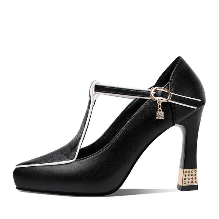 Monroe – T-Bar Sieraden Pumps