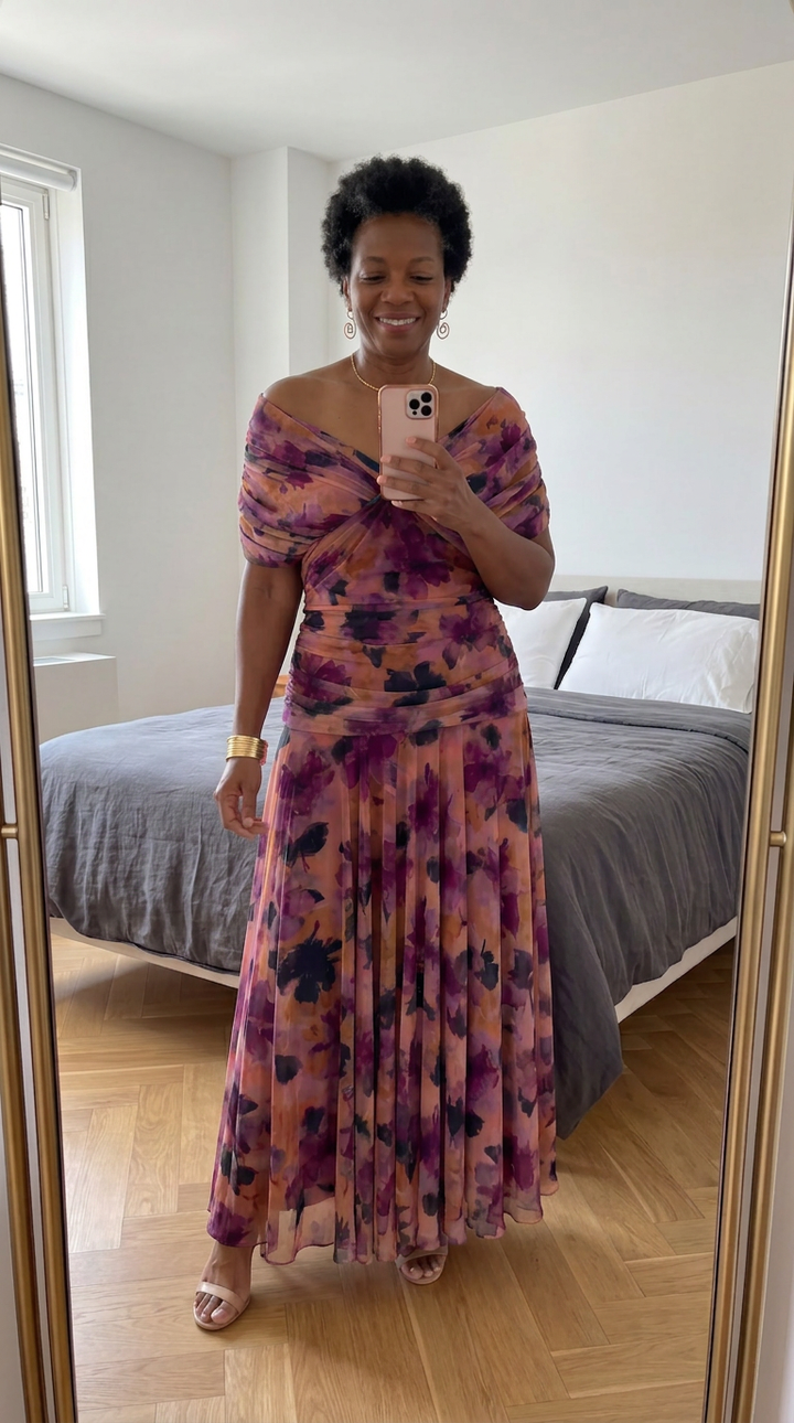 Laisa | Maxi Bloemenjurk