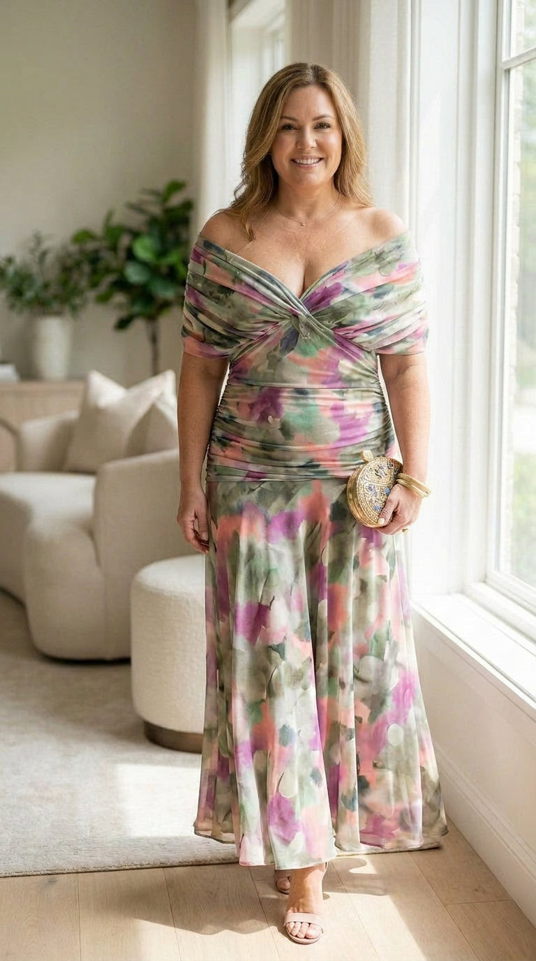 Laisa | Maxi Bloemenjurk