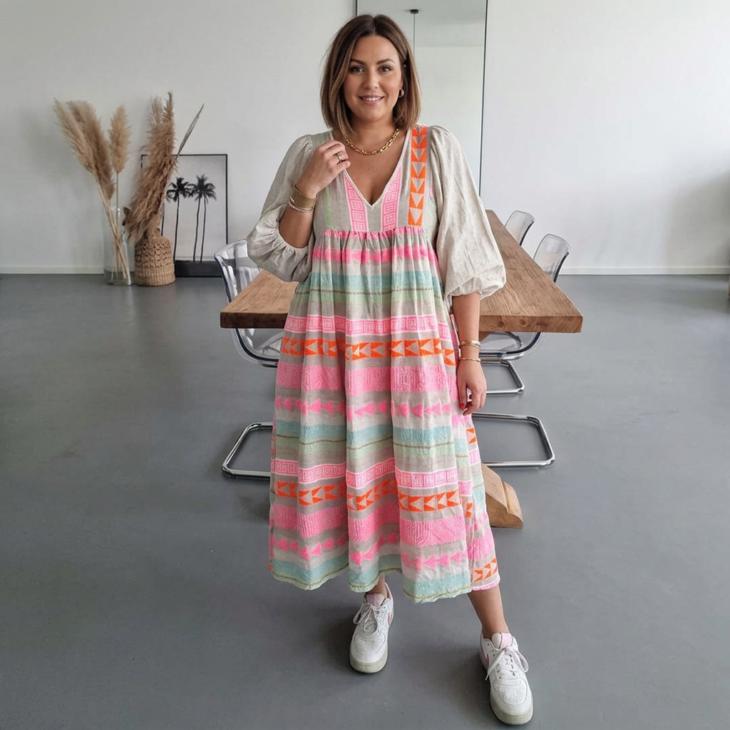 Naomi - Comfortabele Boho Jurk
