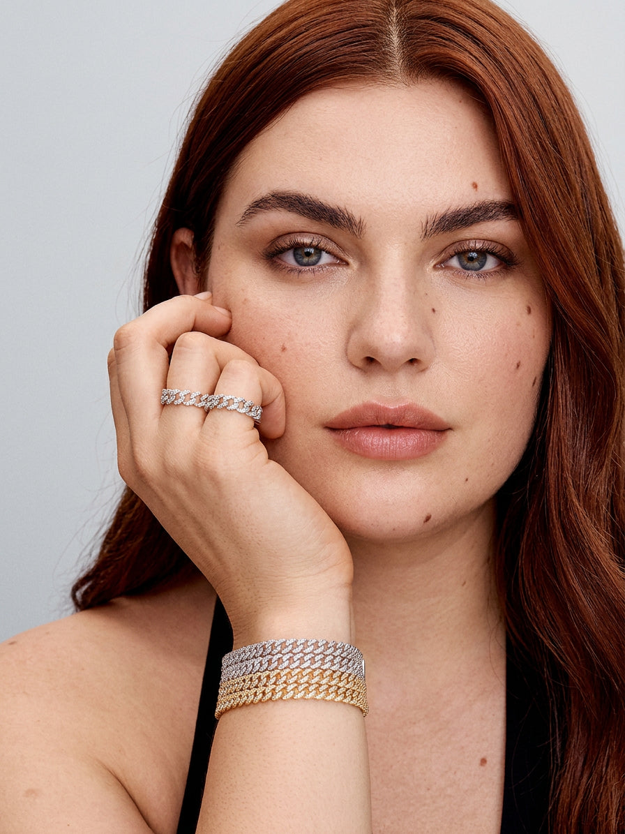 Cecily Cubaanse Armband | Goud